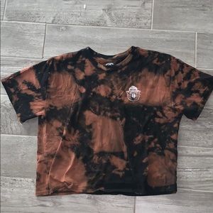 bleached black smokey the bear tshirt